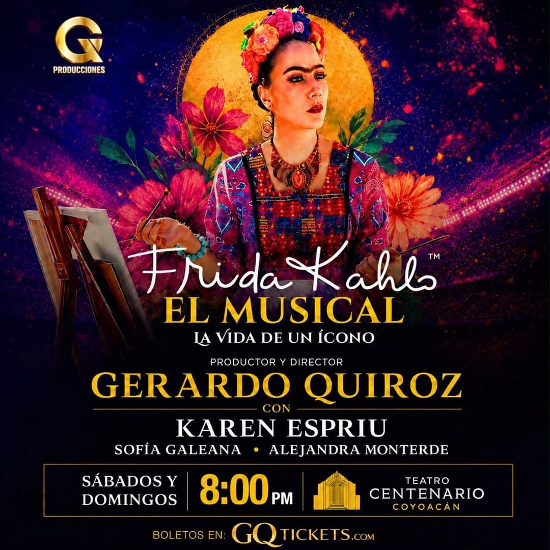CANACINTRA - FRIDA KAHLO: EL MUSICAL "LA VIDA DE UN ÍCONO" en Teatro Centenario Coyoacan 2, Ciudad de México — evento finalizado